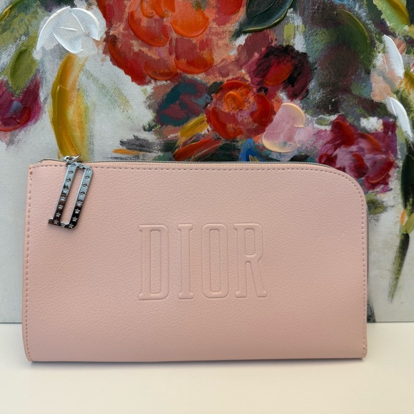 Dior Other - NWOT Dior Beauty Pink Clutch Pouch